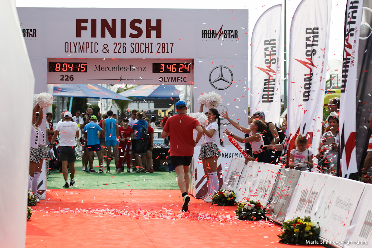 Sochi hosts ‘iron’ triathlon race